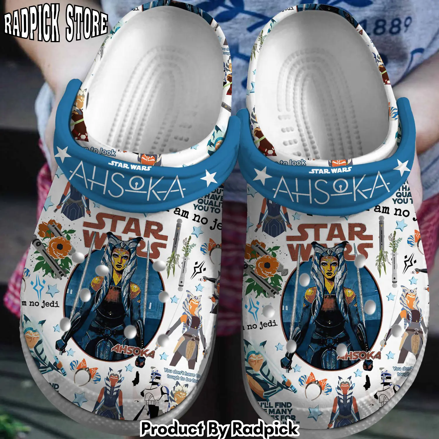 Radpick star wars movie crocss crocband clogs shoes comfortable for men women and kids footwearelite exclusive rp6521200